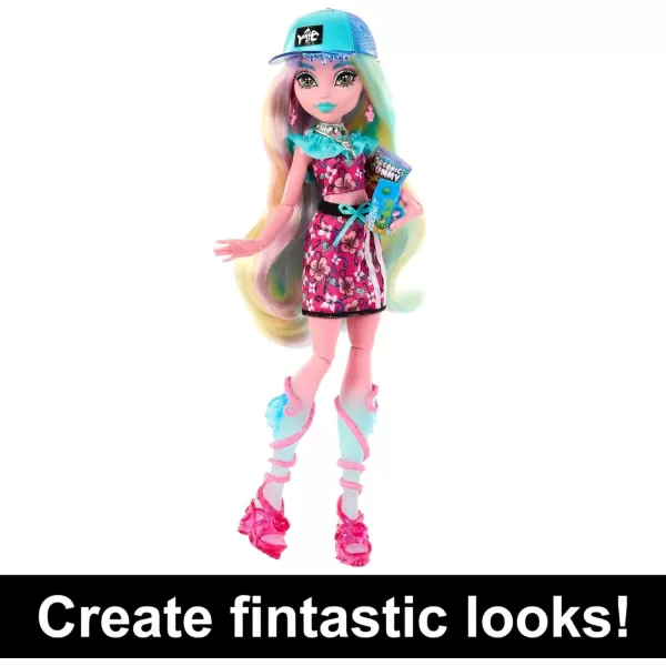 imageMonster High Skulltimate Secrets Doll ampamp Clothes Accessories Set Cleo De Nile with DressUp Locker ampamp 19 SurprisesLagoona Blue