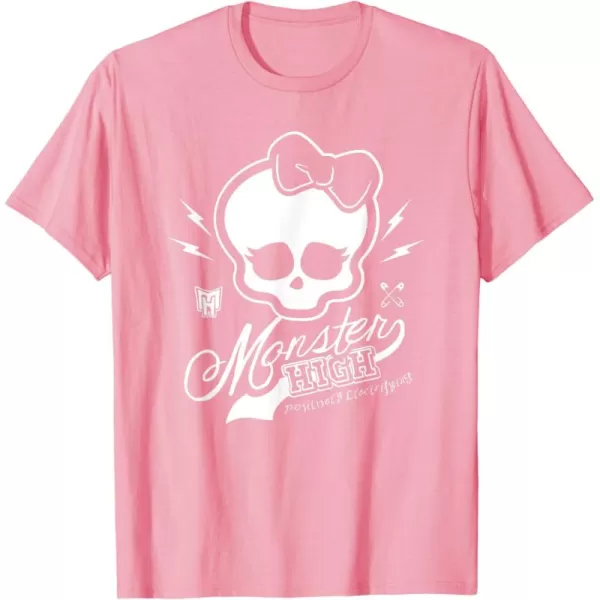 imageMonster High Alumni  Skullette and Logo TShirtPink