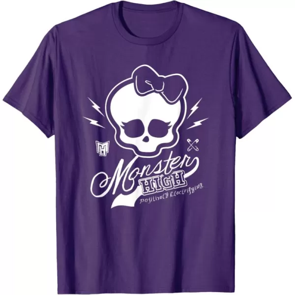 imageMonster High Alumni  Skullette and Logo TShirtPurple