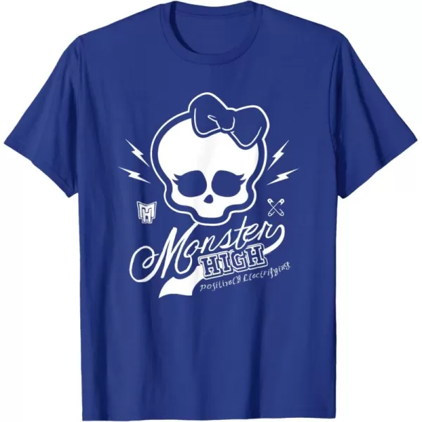 imageMonster High Alumni  Skullette and Logo TShirtRoyal Blue