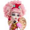 imageMonster High Scary Sweet Birthday Doll Cupid Asteria in Pink and Red Party Dress with Themed Accessories Like Invite Balloon Gift and MoreCupid Asteria