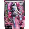 imageMonster High Scary Sweet Birthday Doll Cupid Asteria in Pink and Red Party Dress with Themed Accessories Like Invite Balloon Gift and MoreFrankie Stein