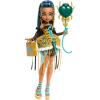 imageMonster High Scary Sweet Birthday Doll Cupid Asteria in Pink and Red Party Dress with Themed Accessories Like Invite Balloon Gift and MoreCleo De Nile