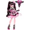 imageMonster High Scary Sweet Birthday Doll Cupid Asteria in Pink and Red Party Dress with Themed Accessories Like Invite Balloon Gift and MoreDraculaura