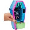 imageMonster High Playset Student Lounge with Doll House Furniture 2 Pets ampamp Themed Accessories Working Vending MachineMulticolor