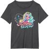 imageMonster High  Lagoona Blue Heart Silhouette TShirtDark Heather Grey
