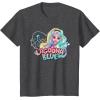 imageMonster High  Lagoona Blue Heart Silhouette TShirtDark Heather Grey
