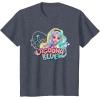 imageMonster High  Lagoona Blue Heart Silhouette TShirtHeather Blue