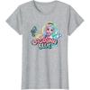 imageMonster High  Lagoona Blue Heart Silhouette TShirtHeather Grey