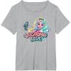 imageMonster High  Lagoona Blue Heart Silhouette TShirtHeather Grey