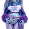 imageMonster High Doll Abbey Bominable Yeti with Pet Mammoth Tundra ampamp Accessories Including Furry Scarf ampamp Snowflake BackpackAbbey Bominable