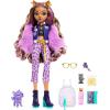 imageMonster High Doll Abbey Bominable Yeti with Pet Mammoth Tundra ampamp Accessories Including Furry Scarf ampamp Snowflake BackpackClawdeen Wolf