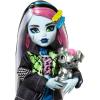 imageMonster High Doll Abbey Bominable Yeti with Pet Mammoth Tundra ampamp Accessories Including Furry Scarf ampamp Snowflake BackpackFrankie Stein