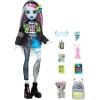 imageMonster High Doll Abbey Bominable Yeti with Pet Mammoth Tundra ampamp Accessories Including Furry Scarf ampamp Snowflake BackpackFrankie Stein