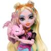 imageMonster High Doll Abbey Bominable Yeti with Pet Mammoth Tundra ampamp Accessories Including Furry Scarf ampamp Snowflake BackpackLagoona Blue