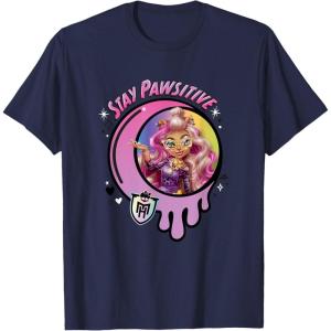imageMonster High  Clawdeen Stay Pawsitive TShirtNavy Blue