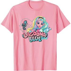 imageMonster High  Lagoona Blue Heart Silhouette TShirtPink