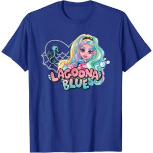 imageMonster High  Lagoona Blue Heart Silhouette TShirtRoyal Blue