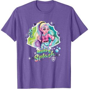 imageMonster High  Lagoona Make a Splash TShirtPurple Heather
