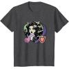 imageMonster High  Clawdeen Valentines Day Candy Heart TShirtDark Heather Grey