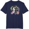 imageMonster High  Clawdeen Valentines Day Candy Heart TShirtNavy Blue