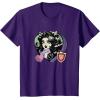 imageMonster High  Clawdeen Valentines Day Candy Heart TShirtPurple