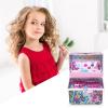 imageMonster High  Townley Girl Train Case Makeup Set for Kids Includes Lip Gloss Eye Shimmer Nail Polish Brushes and More Perfect for Parties Sleepovers and Makeovers NonToxic Ages 6