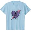 imageMonster High  Valentines Day Heart Logo TShirtBaby Blue