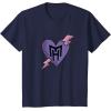 imageMonster High  Valentines Day Heart Logo TShirtNavy Blue