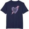 imageMonster High  Valentines Day Heart Logo TShirtNavy Blue