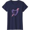 imageMonster High  Valentines Day Heart Logo TShirtNavy Blue
