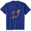 imageMonster High  Valentines Day Heart Logo TShirtRoyal Blue