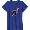 imageMonster High  Valentines Day Heart Logo TShirtRoyal Blue