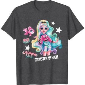 imageMonster High  Lagoona Blue TShirtDark Heather Grey