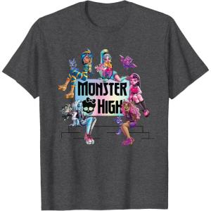 imageMonster High  Scary Cute TShirtDark Heather Grey