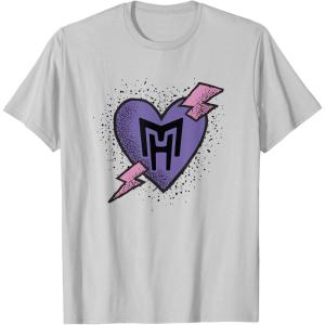 imageMonster High  Valentines Day Heart Logo TShirtSilver Grey