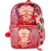 imageAI ACCESSORY INNOVATIONS Monster High 4 Piece Backpack Set Clawdeen Wolf Cleo DeNile Dracularua Frankie Stein ampamp Lagoona Blue Bookbag Flip Sequins 16 School Bag Black ampamp PinkStrawberry Shortcake