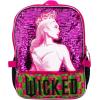 imageAI ACCESSORY INNOVATIONS Monster High 4 Piece Backpack Set Clawdeen Wolf Cleo DeNile Dracularua Frankie Stein ampamp Lagoona Blue Bookbag Flip Sequins 16 School Bag Black ampamp PinkWicked