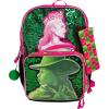 imageAI ACCESSORY INNOVATIONS Monster High 4 Piece Backpack Set Clawdeen Wolf Cleo DeNile Dracularua Frankie Stein ampamp Lagoona Blue Bookbag Flip Sequins 16 School Bag Black ampamp PinkWicked