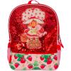 imageAI ACCESSORY INNOVATIONS Monster High 4 Piece Backpack Set Clawdeen Wolf Cleo DeNile Dracularua Frankie Stein ampamp Lagoona Blue Bookbag Flip Sequins 16 School Bag Black ampamp PinkStrawberry Shortcake