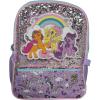 imageAI ACCESSORY INNOVATIONS Monster High 4 Piece Backpack Set Clawdeen Wolf Cleo DeNile Dracularua Frankie Stein ampamp Lagoona Blue Bookbag Flip Sequins 16 School Bag Black ampamp PinkPurple