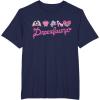 imageMonster High  Draculaura Heart Icons TShirtNavy Blue