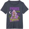 imageMonster High  Fierce and Fearless Clawdeen TShirtHeather Blue
