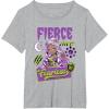 imageMonster High  Fierce and Fearless Clawdeen TShirtHeather Grey