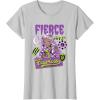 imageMonster High  Fierce and Fearless Clawdeen TShirtSilver Grey
