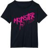 imageMonster High  Valentines Day Drip Logo TShirtBlack