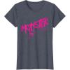 imageMonster High  Valentines Day Drip Logo TShirtHeather Blue