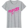 imageMonster High  Valentines Day Drip Logo TShirtHeather Grey