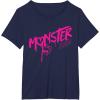 imageMonster High  Valentines Day Drip Logo TShirtNavy Blue