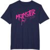imageMonster High  Valentines Day Drip Logo TShirtNavy Blue